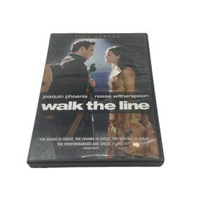 Walk The Line DVD 2006 Joaquin Phoenix Reese Witherspoon Drama Biopic Johnny Cas